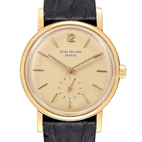 patek 3435|Patek Philippe Calatrava 18k Yellow Gold Men's Watch Ref. 3435.